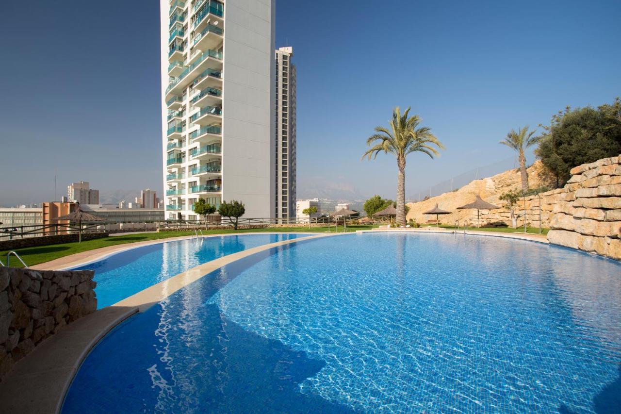 Skyline 5 Apartment With Private Balcony And Nice Views Benidorm Exterior photo