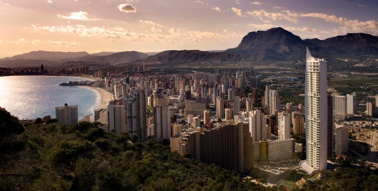 Skyline 5 Apartment With Private Balcony And Nice Views Benidorm Exterior photo