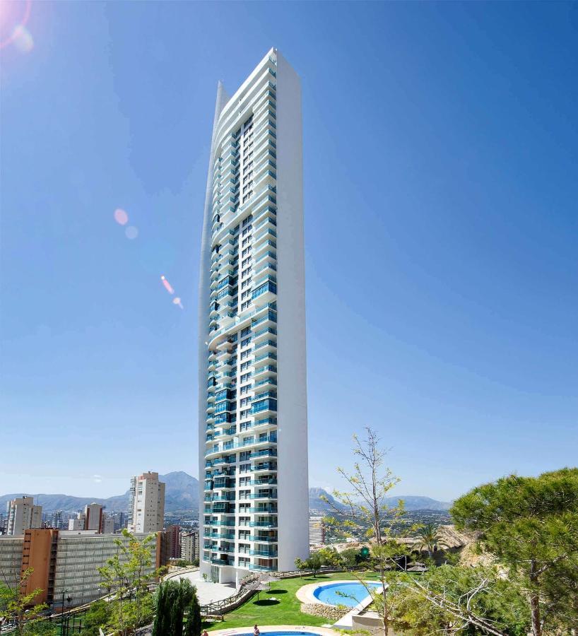 Skyline 5 Apartment With Private Balcony And Nice Views Benidorm Exterior photo