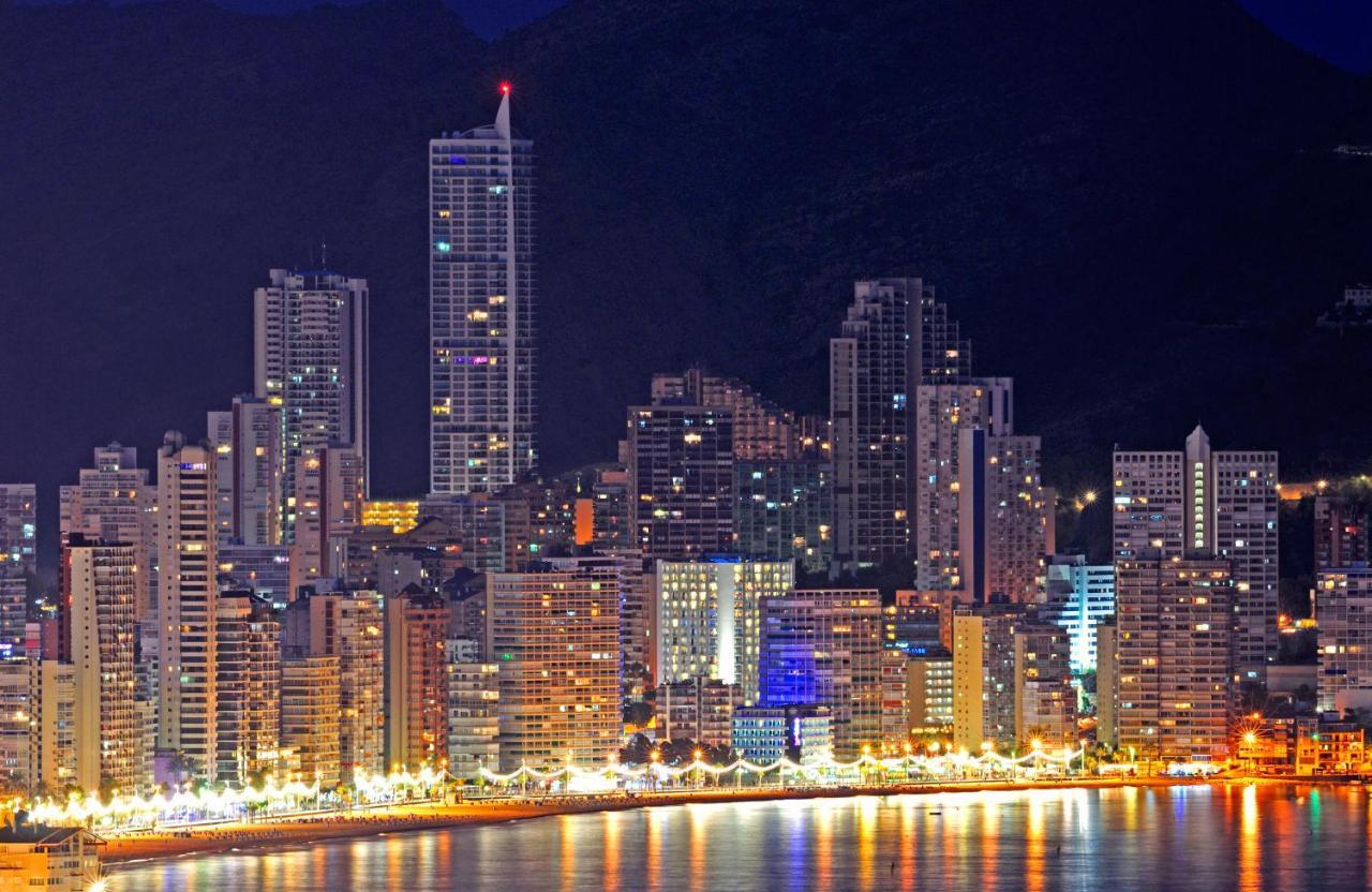 Skyline 5 Apartment With Private Balcony And Nice Views Benidorm Exterior photo