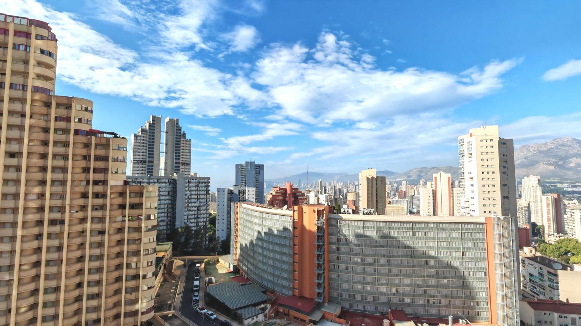 Skyline 5 Apartment With Private Balcony And Nice Views Benidorm Exterior photo